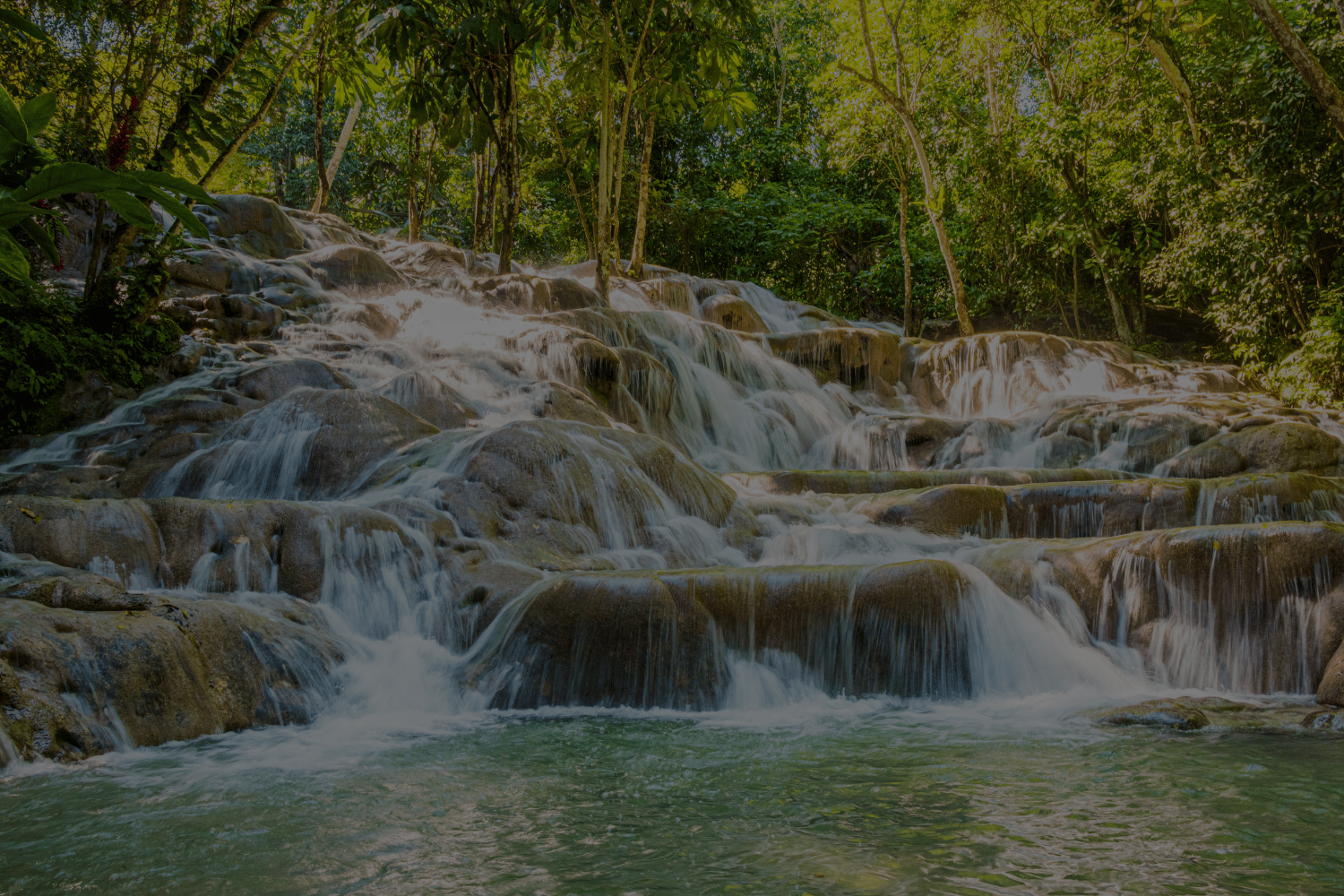 Dunns River Falls Near Ocho Rios, Jamaica