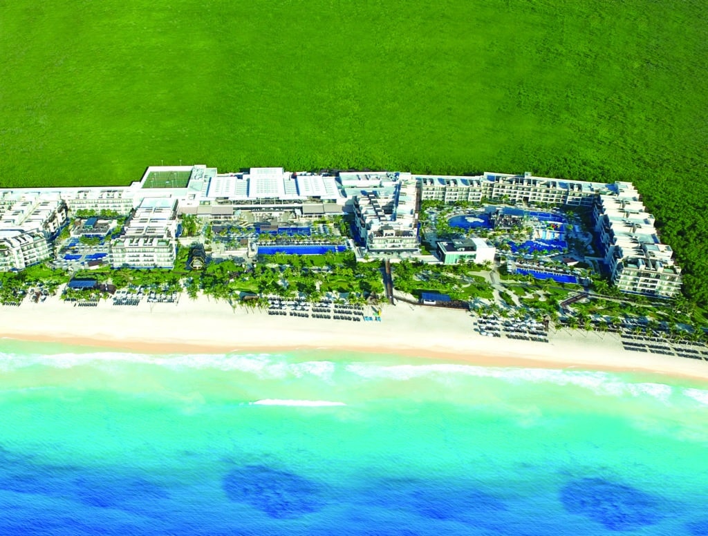 Royalton Riviera Cancun Exterior Aerial View